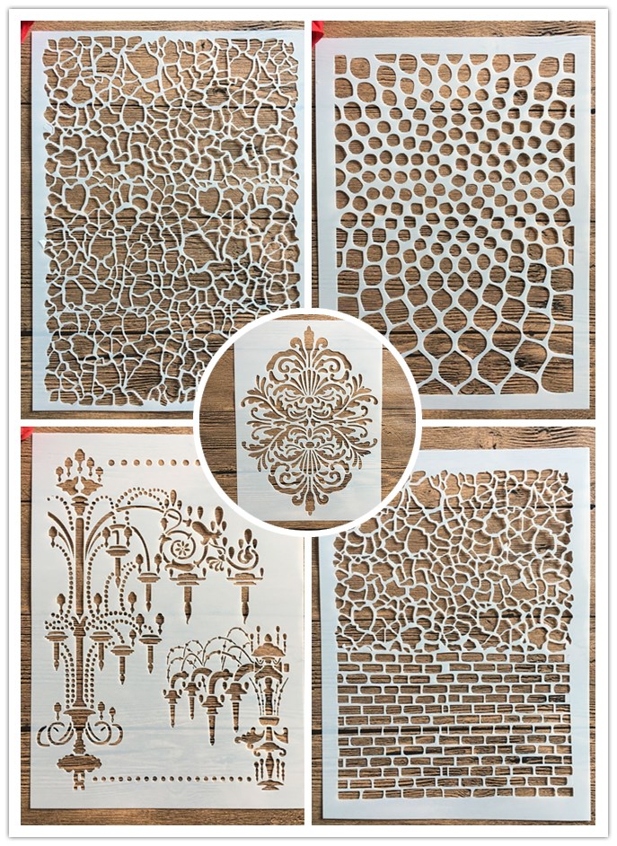 Photography Geometry - A4 29*21cm geometryczne nieprawidłowości DIY szablony