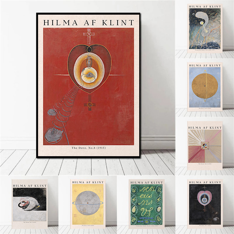 Photography Geometry - Hilma Af Klint Obraz na Płótnie